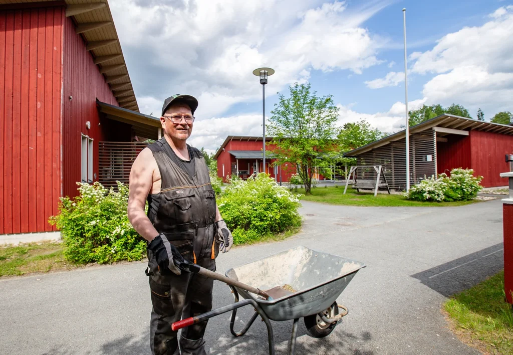 Puutarhanhoitoa työtoimintana